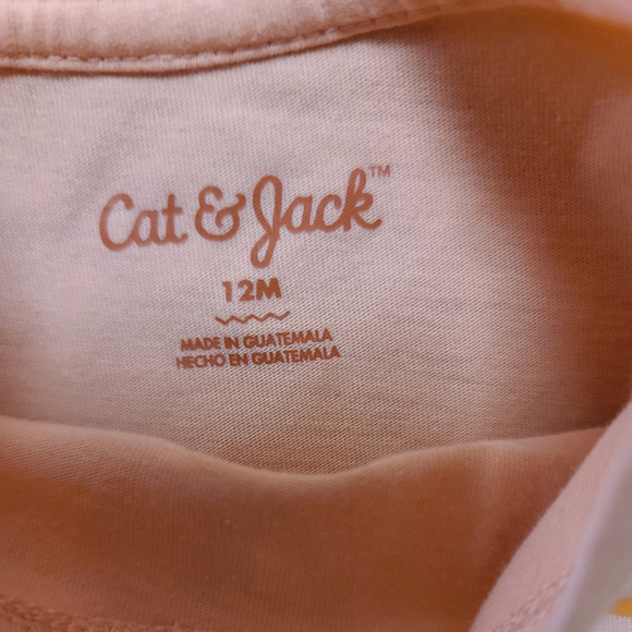 Baby Summer Outfit Set: Cat & Jack Top + Bluey Shorts 12M - Picture 8 of 8